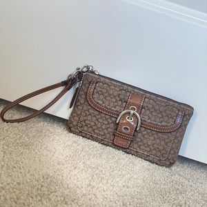 Coach wristlet